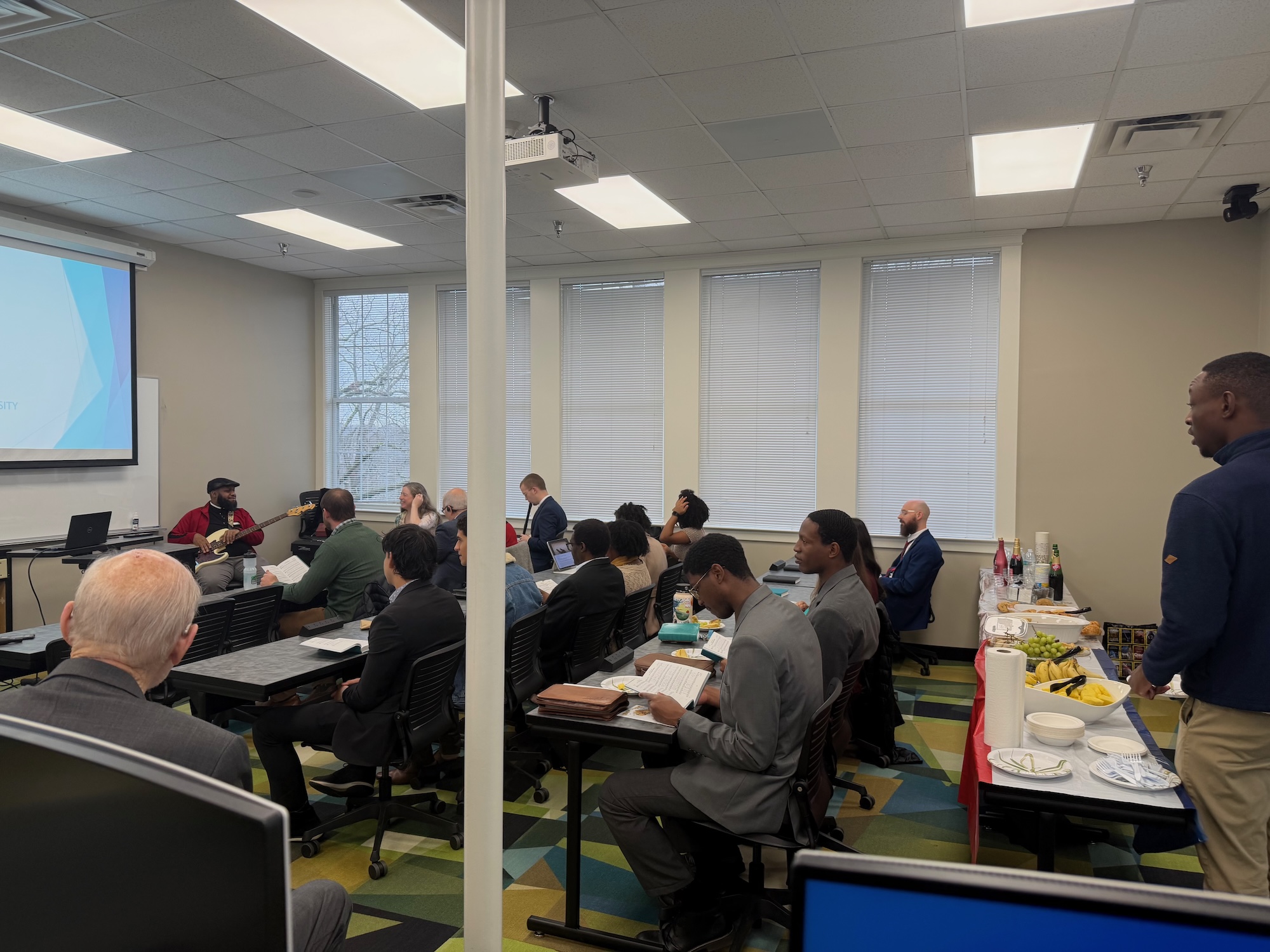 Great music being played