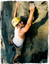 rock climbing