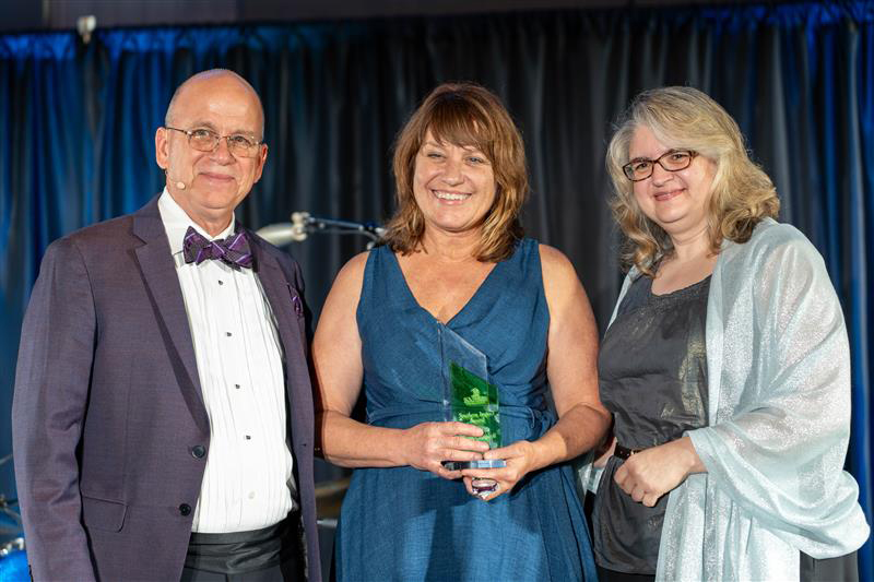 Ken Shaw, Sherry Campbell, and Laura Racovita 