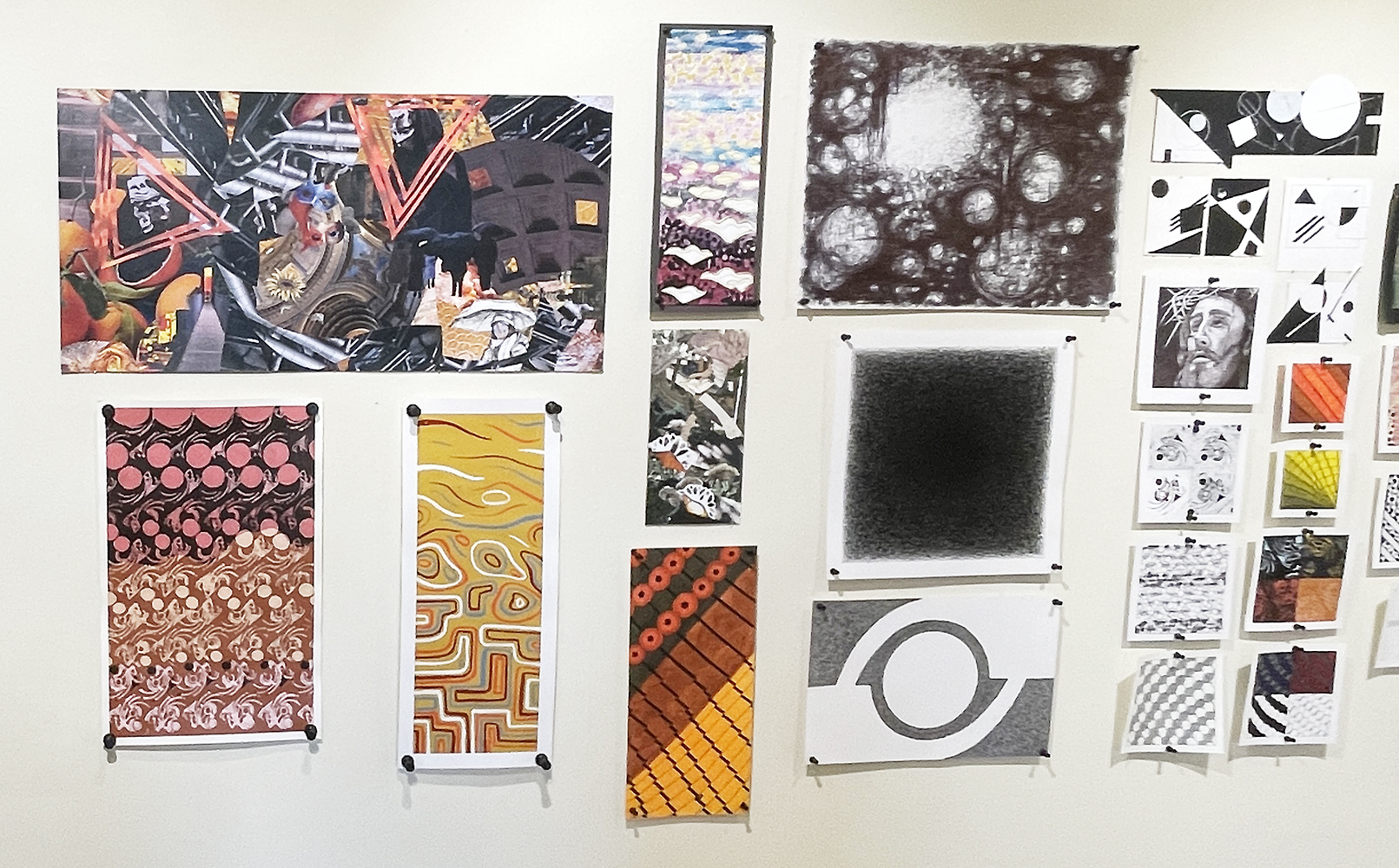 Multiple samples of line, shape, color and concept as shown in the SVAD Gallery