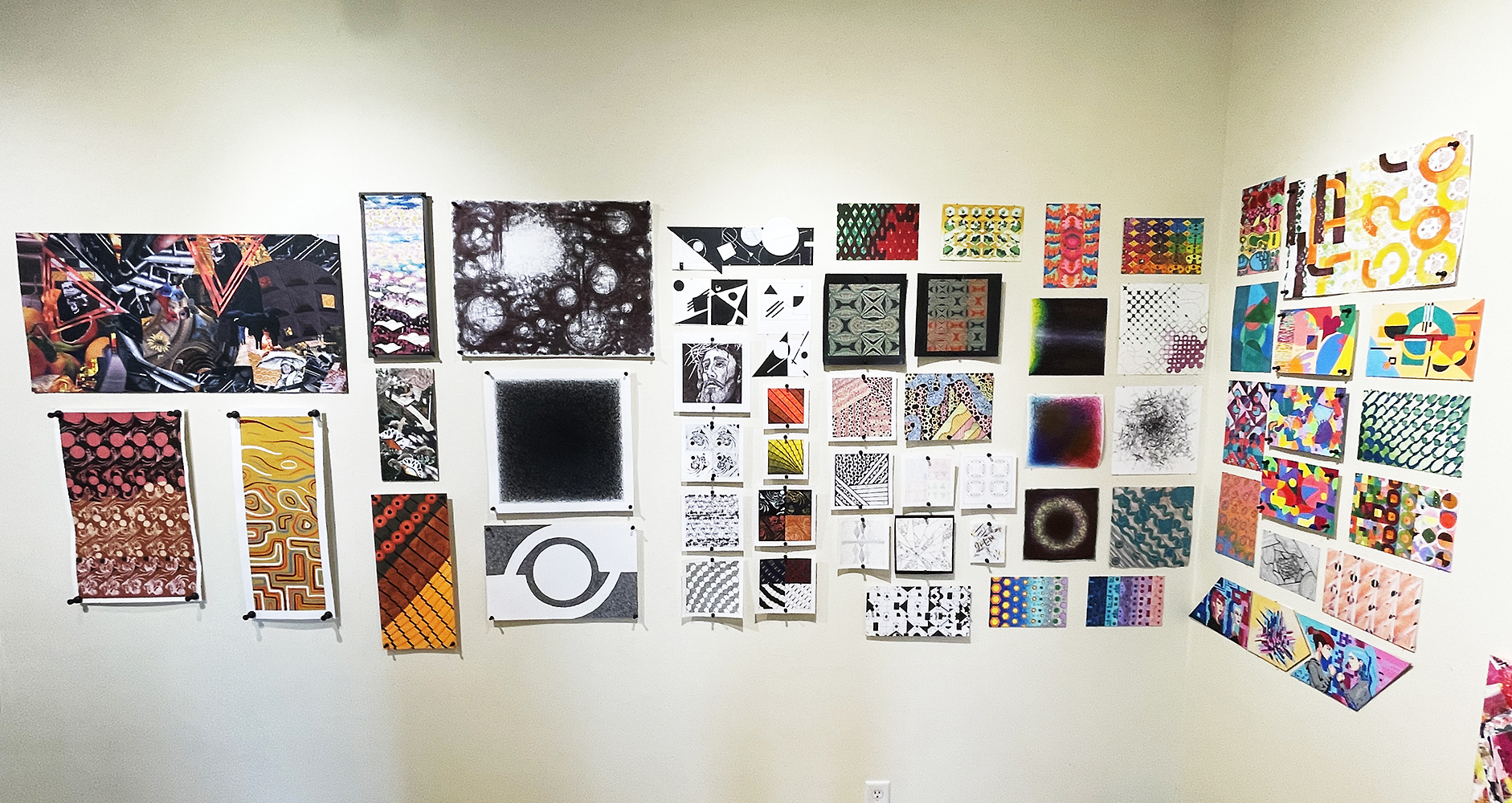 Multiple samples of line, shape, color and concept as shown in the SVAD Gallery