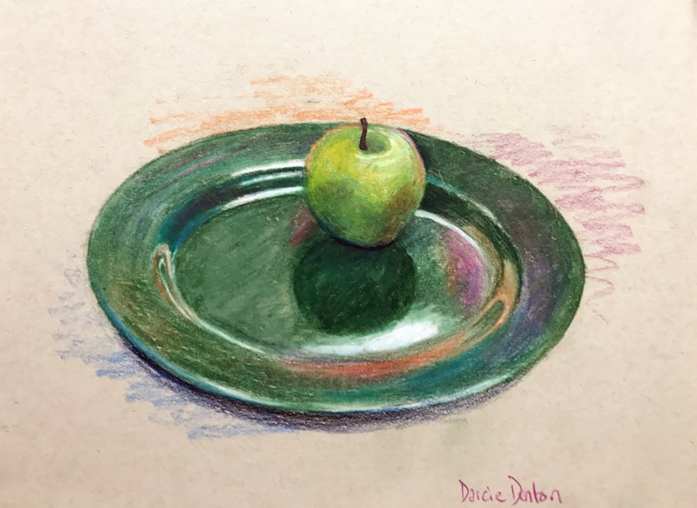 Drawing 2 Color Still Life