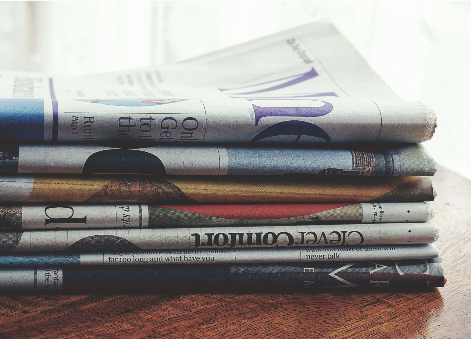 Stack of Newspapers