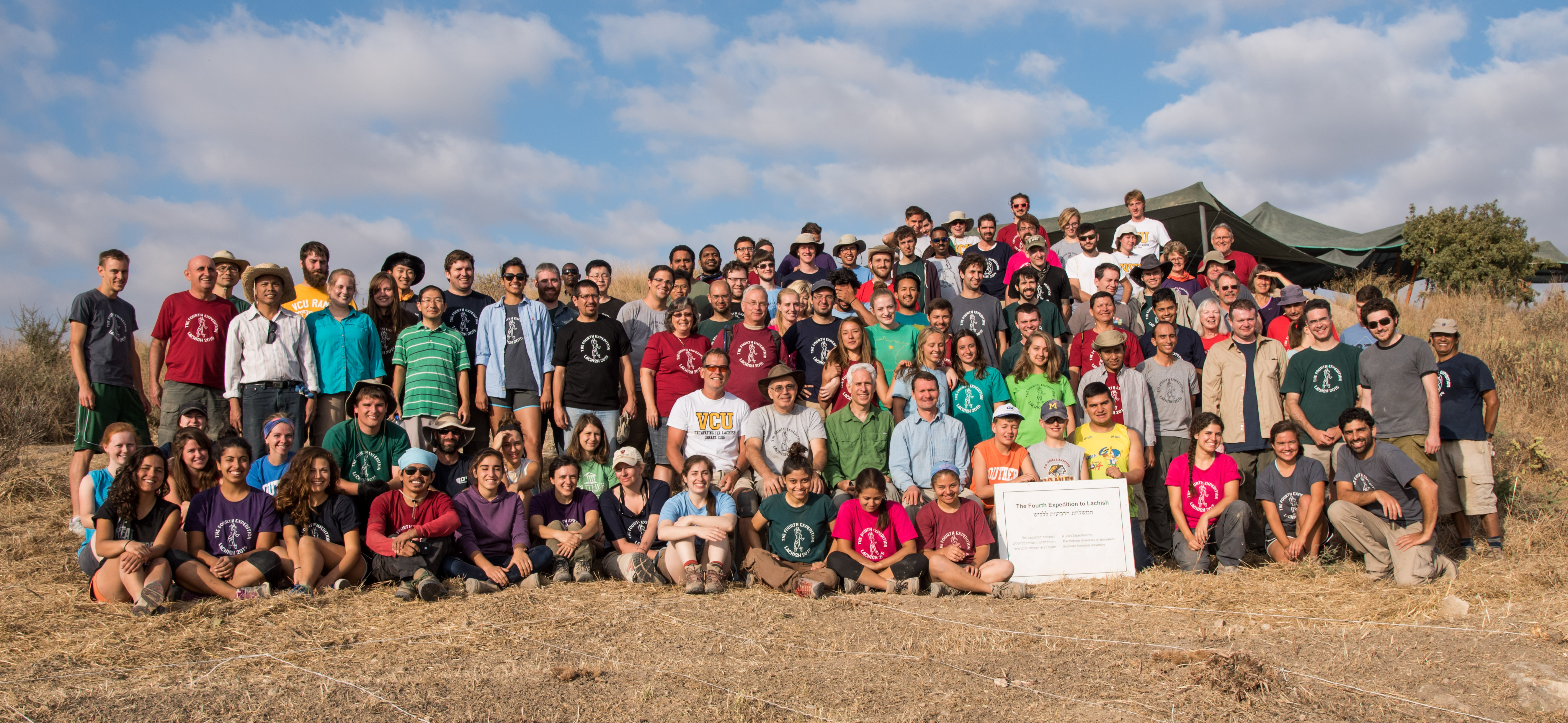 people gathered for a photo