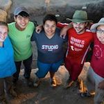 group smiling for a picture