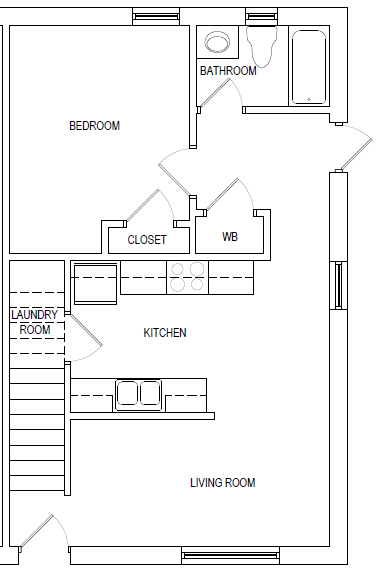 A blueprint and floorplan