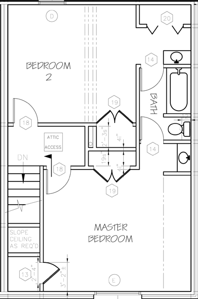 townhouse 2nd floor