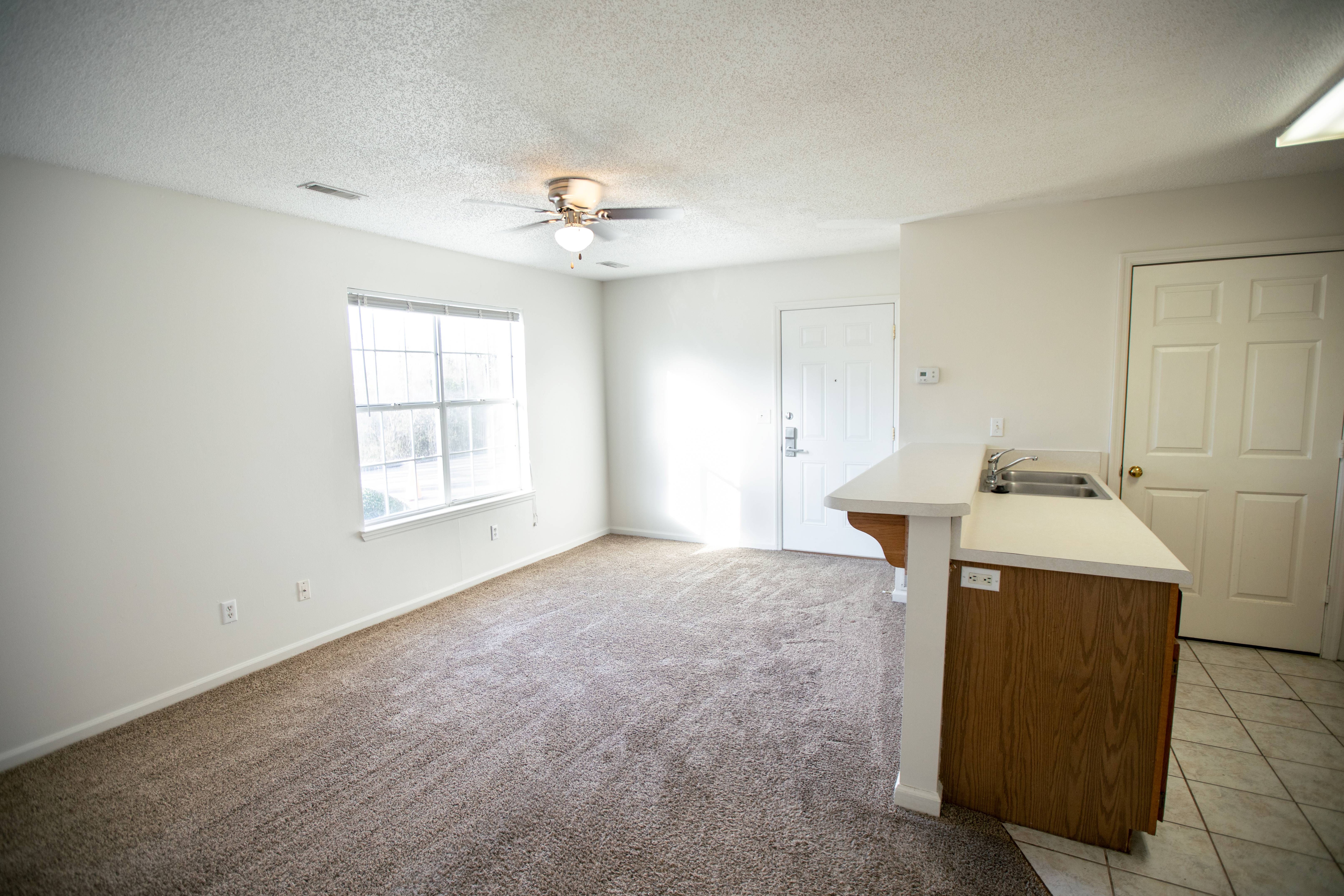 living room               