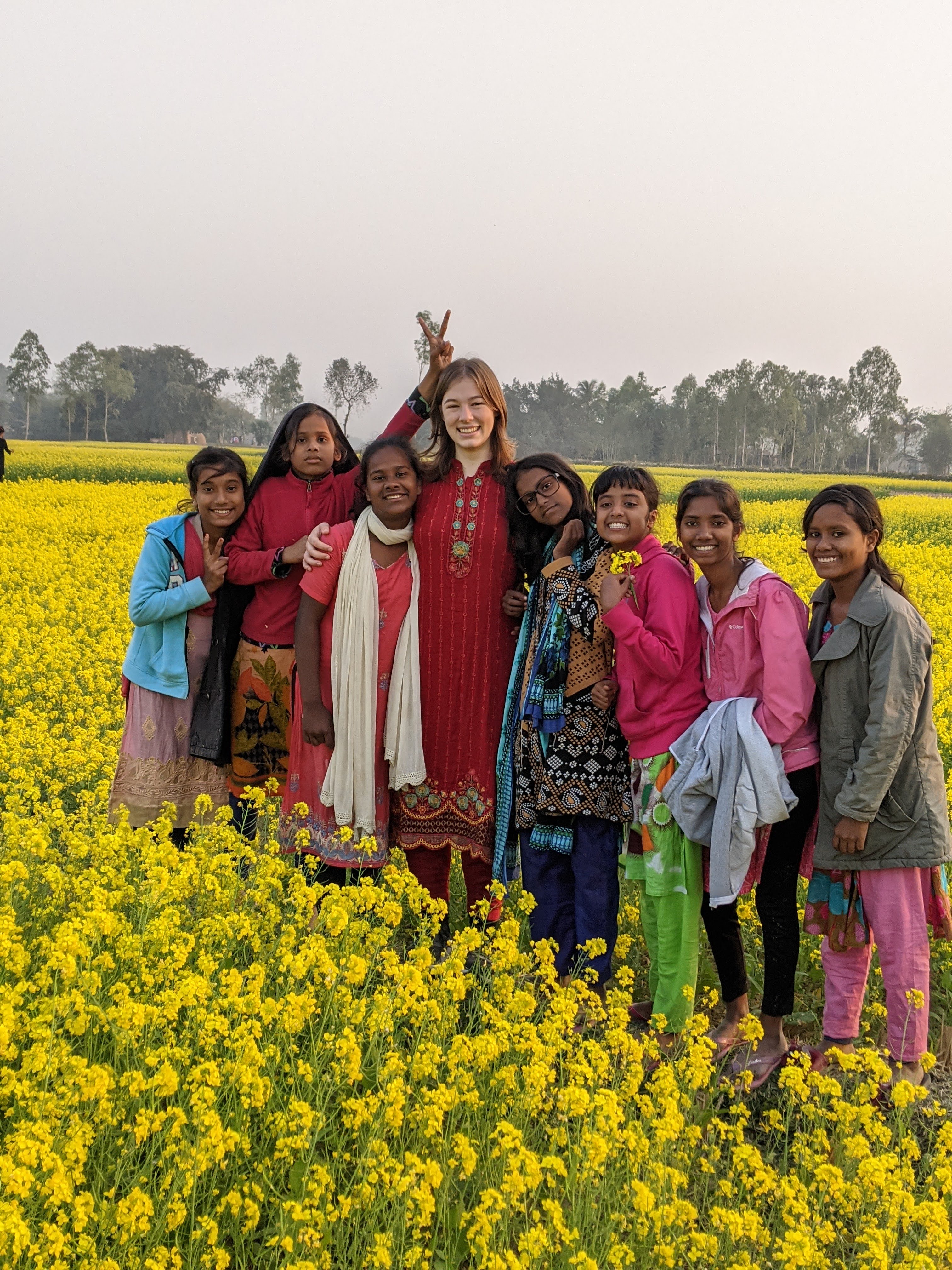 Katherine A. with girls - Group pic