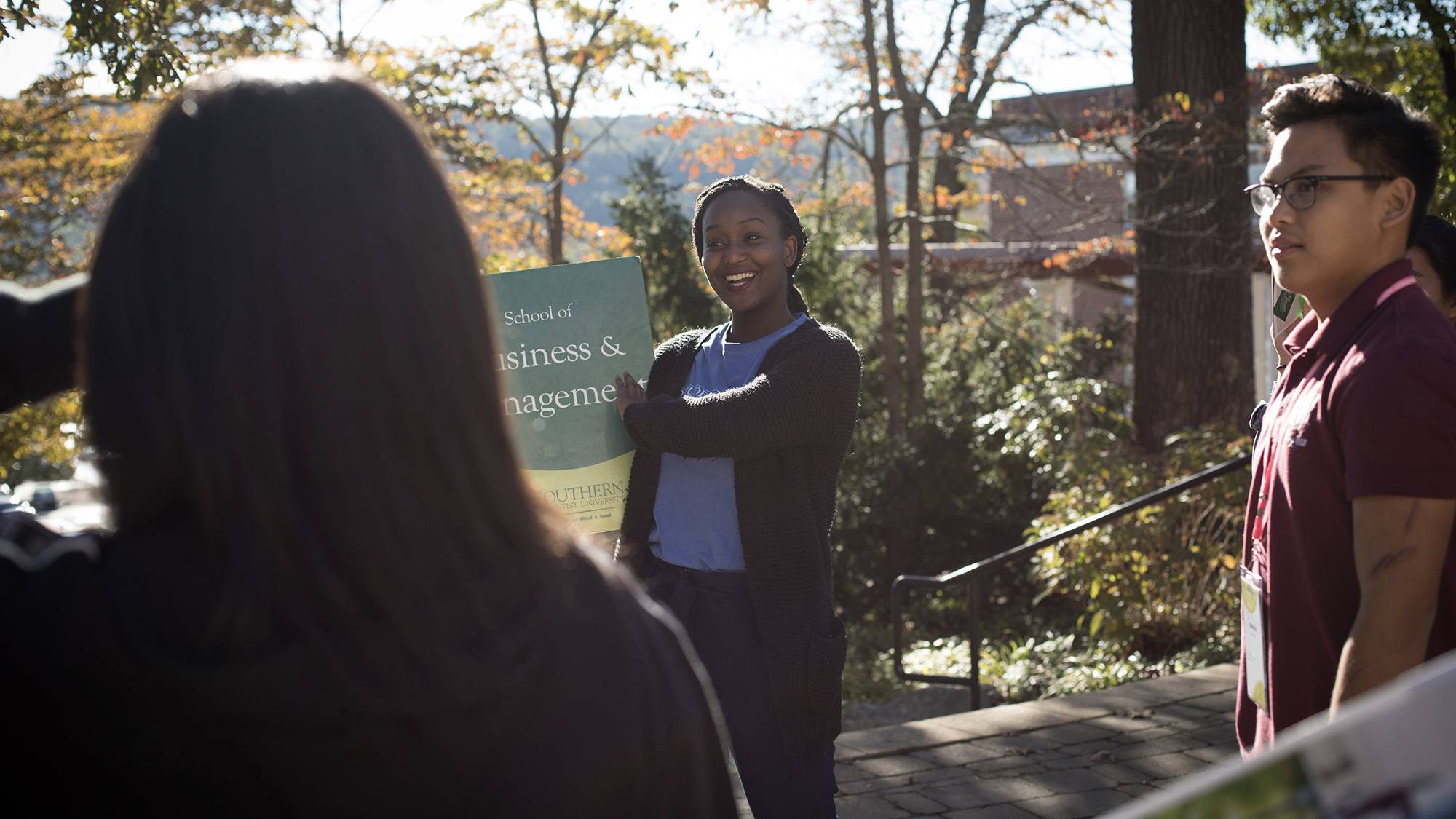 Campus tour